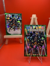 2026 Upper Deck Platinum DC Animal Man Green Crackle /99 & Green Wave /50 picture