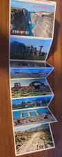Vintage Photos 12 color views of Corinth Ancient Greece Mini Postcards 3