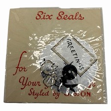 Vintage Six Seals Greetings Styled By Gibson picture