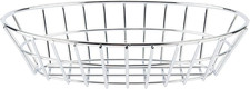 G.E.T. 4-20144 Chrome Oval Metal Wire Basket Metal Wire Baskets Collection picture
