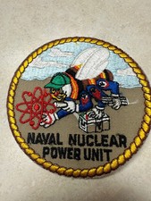 Vintage US Navy Naval Nuclear Power Unit Patch picture