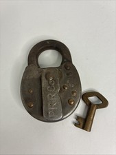 Vintage 1966 Padlock Lock & Key Working picture