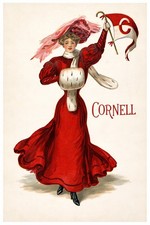 🎓 Cornell University Vintage Poster - 24x36” by F. Earl Christy - Premium picture