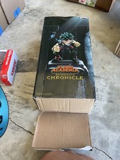 Banpresto My Hero Academia Chronicle Izuku Midoriya Figure Box Damage US Seller picture