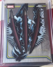 BLACK BOLT 2026 TOPPS CHROME MARVEL CLAWED VARIATION #012 /20 Q6608 picture