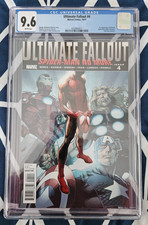 ULTIMATE FALLOUT #4 CGC 9.6 1st App of Miles Morales WHITE P. BEAUTIFUL picture