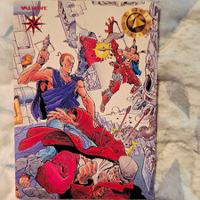 Upper Deck 1993 Valiant Pyramid Pyramidium Archer & Armstrong #98 Non-Sport picture