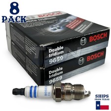 8 Pack Bosch 9659 Double Iridium Spark Plugs R6 picture