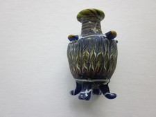 ancient Greek Museum Quality Core Formed Glass Alabastron 5-3 century BC picture