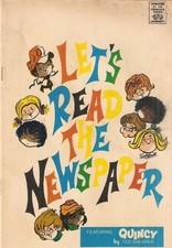 Let's Read The Newspaper #1 FN; King Features | Quincy by Ted Shearer 1974 - w/B picture