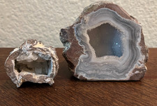 Dugway Geode Matching Halves From Utah picture