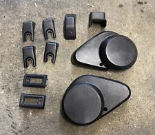 1987-1988 Ford Thunderbird Turbo Coupe Front Seat Black Trim Pieces picture