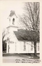 Iola Methodist Church Millville Pennsylvania PA c1950 Real Photo RPPC picture