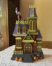 VTG Gemmy 1995 Halloween Haunted House Motion Lights Spooky Sounds Tested Works picture
