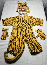 VTG Collegeville Ling Tiger Mask Handmade Halloween Costume Suit Ringling Bros picture