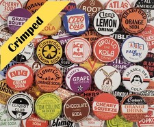 100 Vintage Soda Bottle Caps Pop (((NO REPEATS))) Crimped/Used, Zero Defects picture