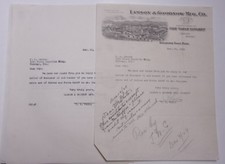 1929 Lamson Goodnow P H Henoch Chicago IL  Ephemera L598C picture