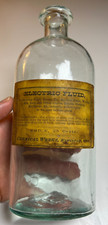 Antique Electric Fluid Bottle Kingston Ontario Label Open Pontil 1850s - 1860s picture