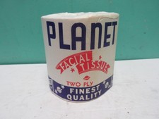 Vintage Planet Facial Tissue Toilet Paper Roll 500 Two Ply Sheets Paper Wrapped picture