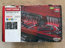 Sears Craftsman USA Nos  348 Piece Mechanics Tool Set 46464 picture