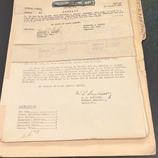 WWII US Army Document Group 1943-1945 611th Ordnance BAM Bn ETO Special Orders  picture
