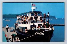 Boat, The Acadian, Vintage Postcard picture