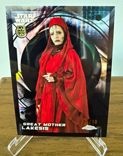 2026 Topps Chrome Star Wars Great Mother Lakesis #88 Black Refractor /10 picture