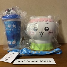 Chiikawa Movie Popcorn Bucket & Siren Drink Cup Holder Set Theater Limited Japan picture