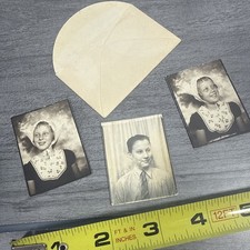 1936 Holland Michigan Unusual Photos Of Dutch Women & Man Headshots Year Book picture