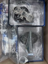 Eaglemoss Star Trek Tholian Starship & Neelix’s Ship With Both Magazines MIB picture