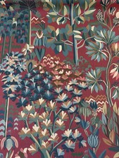 Thibaut Large Botanical Graphic Print 6 Yards F912044 Alpine Sunbaked Fabric picture