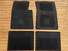 For Oldsmobile Starfire Convertible Rubber Black floor mats set of4 1963 picture