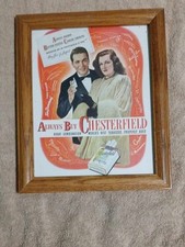 Chesterfield Cigarettes Alan Ladd Columbia Print Ad 1947 picture