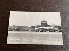 RPPC San Francisco California Airport Scene at Mills Field 1950s NEAT picture