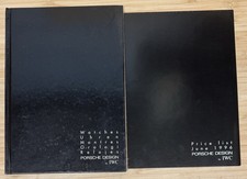 1995 Porsche Design Rare Hardcover IWC Brochure Sales Book Price List June 1996 picture