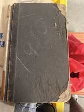 FDNY Engine 112 Company Journal circa 1910 picture