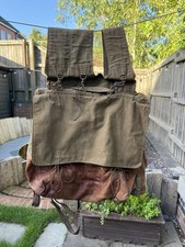 WD British Army Motorcycle Pannier BSA AJS NORTON picture