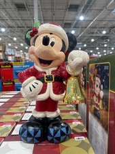 Jim Shore Disney Traditions Christmas Holiday Mickey Mouse with Bells 2026 17
