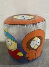 Vintage 1998 South Park Inflatable Rare Chef Head Topper Ottoman Cartman Kenny picture