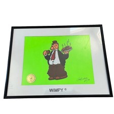 Wimpy Popeye Hand Painted Cel Signed George Wildman LE 20/100 Animation Art picture