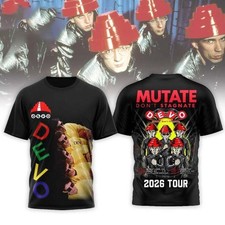 Devo Mutate Don't Stagnate 2026 Tour Special New 3D Shirt NEZL213 picture