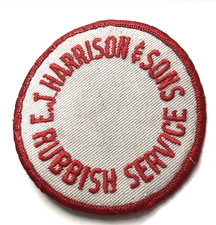 VTG EJ Harrison & Sons Rubbish Service Patch 2.5