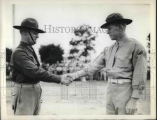 1936 Press Photo Corp.Valentine J. Krovitz won Rifleman in Presidents Maton. picture