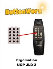 ButtonWorx™ Keypad Repair for Ergomotion UOP JLD-2 Bed Remote Control picture