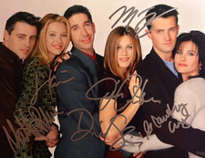 FRIENDS Cast Signed (x6) Autographs 8x10