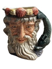NEPTUNE Royal Doulton Classics D6548 Large Toby Jug EXCELLENT CONDITION * picture