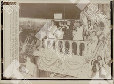 1973 Musicians on a float during a New Orleans parade in 1973 picture