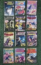 Lot of 12 Bronze Age DC Horror Space Unexpected Unknown House Of Mystery Secrets picture