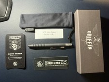 Griffin Co. Blackened Titanium Mini Click Pen picture