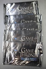 5 lot HOBBY GAME OF THRONES SEASON SEVEN CARD PACK RITTENHOUSE POINT READ DES picture